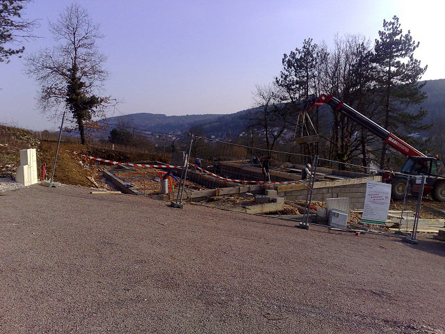 Construction pavillon