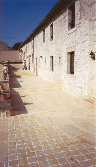 Terrasse béton