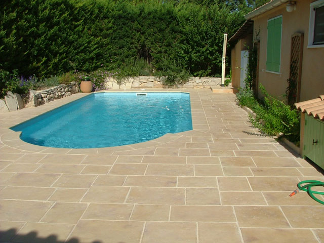 Terrasse béton